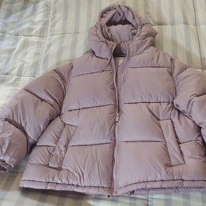 H&M Lilac puffer jacket XL